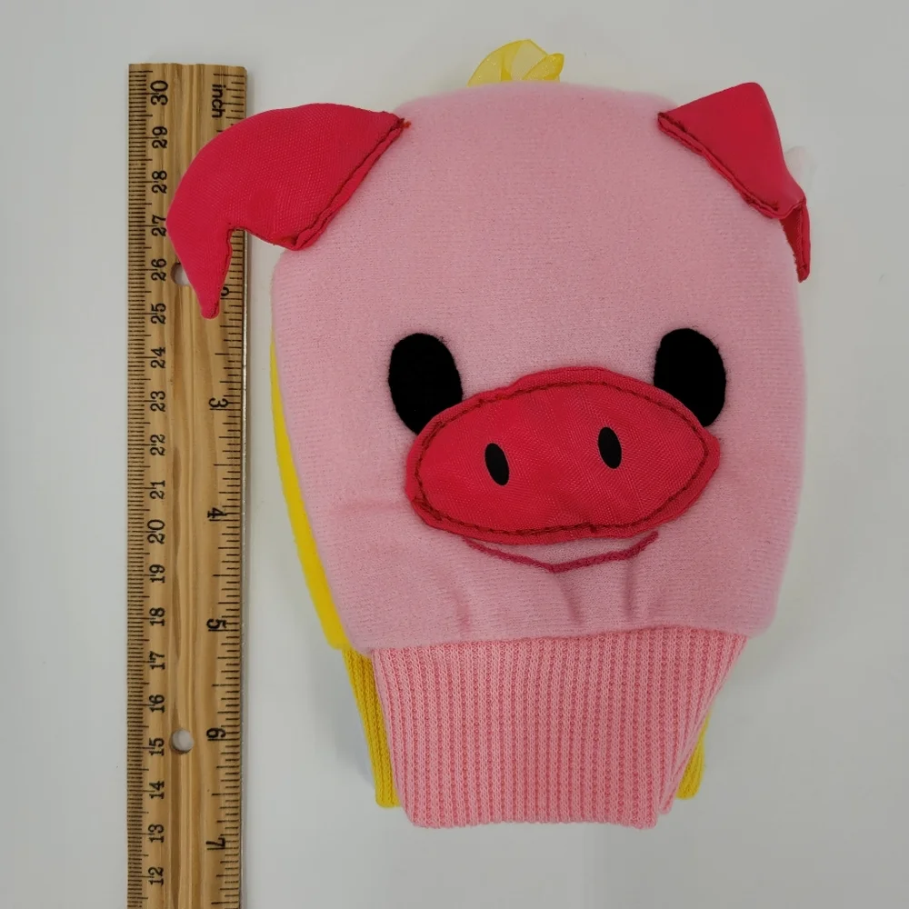 Excellerations Farm Hand Puppets Set Of 3 Pig Cow Duck Learning Resource NEW